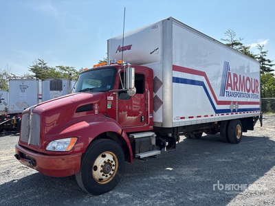 2017 Kenworth T370 4x2 Van Truck