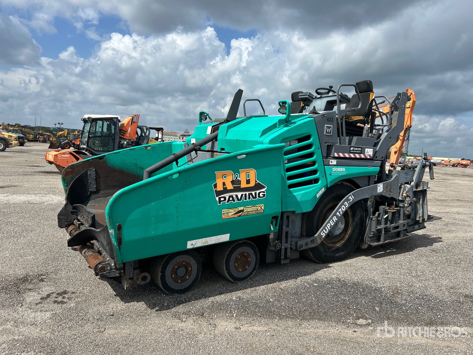 2017 Vogele Super 1703-3i Wheel Asphalt Paver