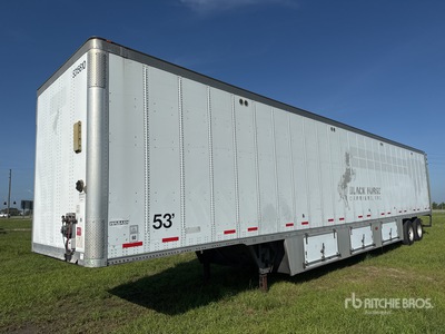 2015 Wabash 53 ft T/A Van Trailer