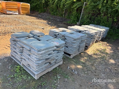 Quantity of (5) Tumbled Garden Path Stone (Unused)