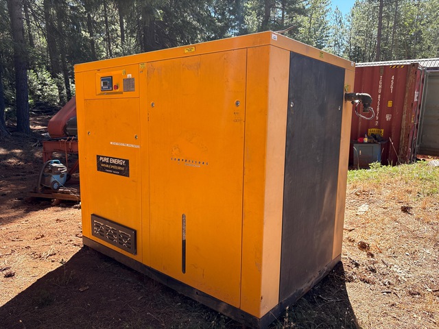 2018 Polar Air PRV0750003 Skid-Mounted Electric Rotary Screw Air Compressor