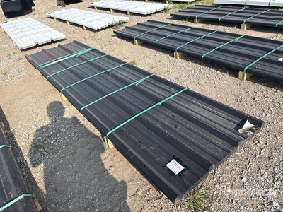 Quantity of 2025 Kit Containers Steel R Panel 12' X 3'