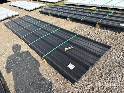 Quantity of 2025 Kit Containers Steel R Panel 12' X 3'