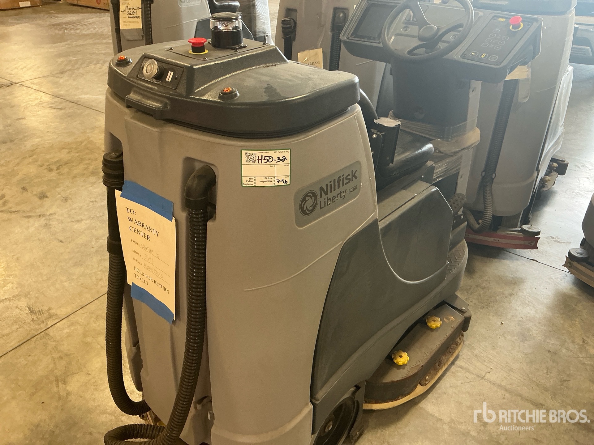 2022 Nilfisk Liberty SC60 X71D Ride-On Electric Floor Scrubber