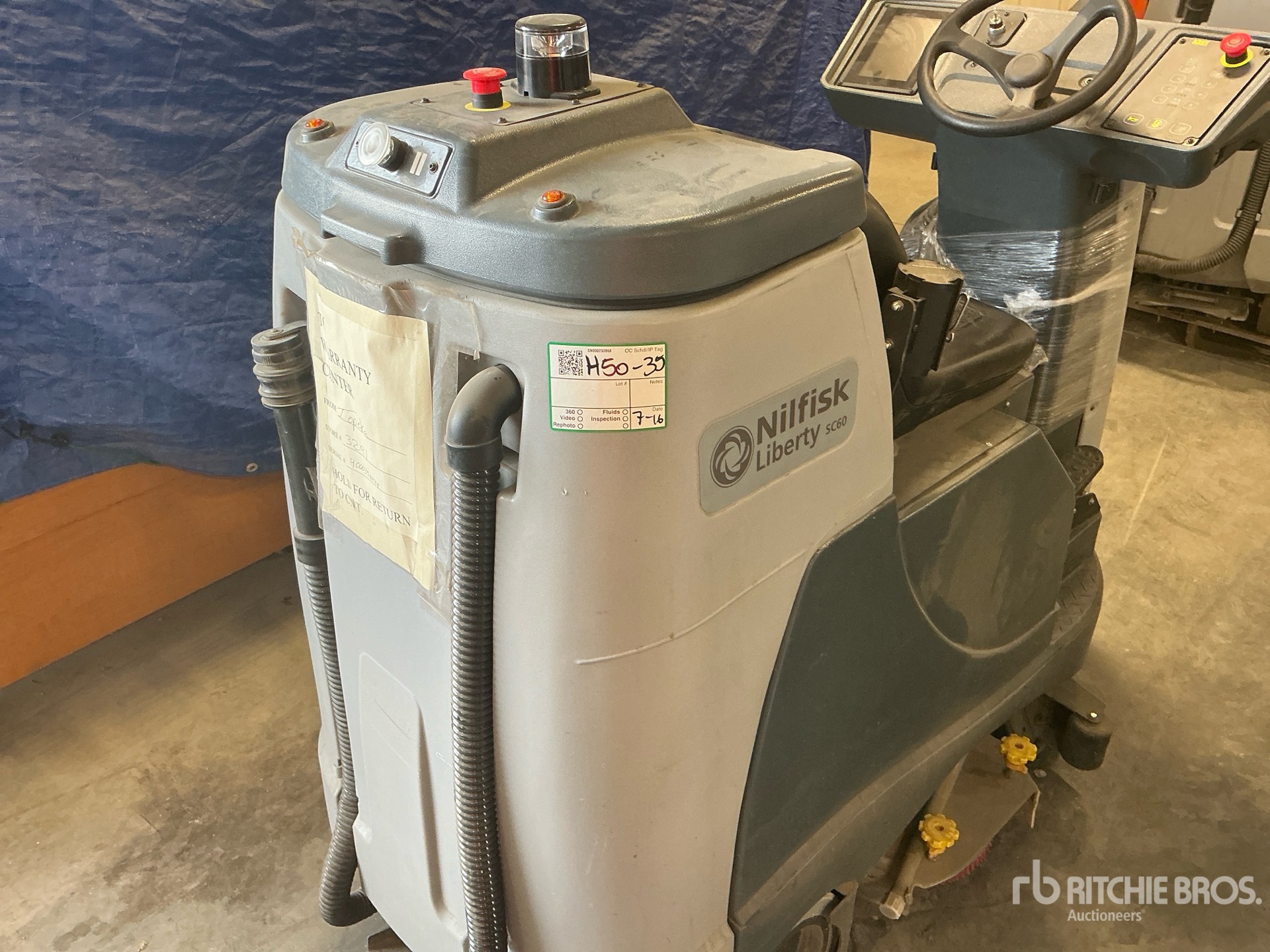 2022 Nilfisk Liberty SC60 X71D Ride-On Electric Floor Scrubber