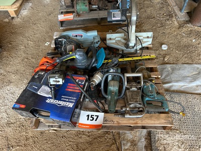 Table Saw, Impact Wrench, Reciprocating Saw, Hedge Trimmer