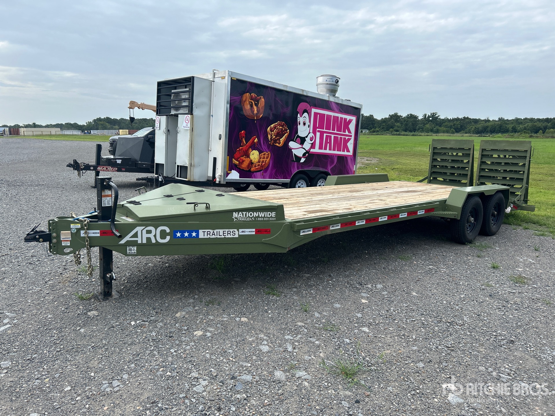 2026 Metalium Industries 22 ft T/A Equipment Trailer