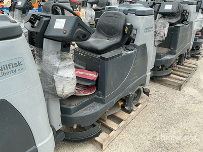 2022 Nilfisk Liberty SC60 X71D Ride-On Electric Fregadora de Suelos