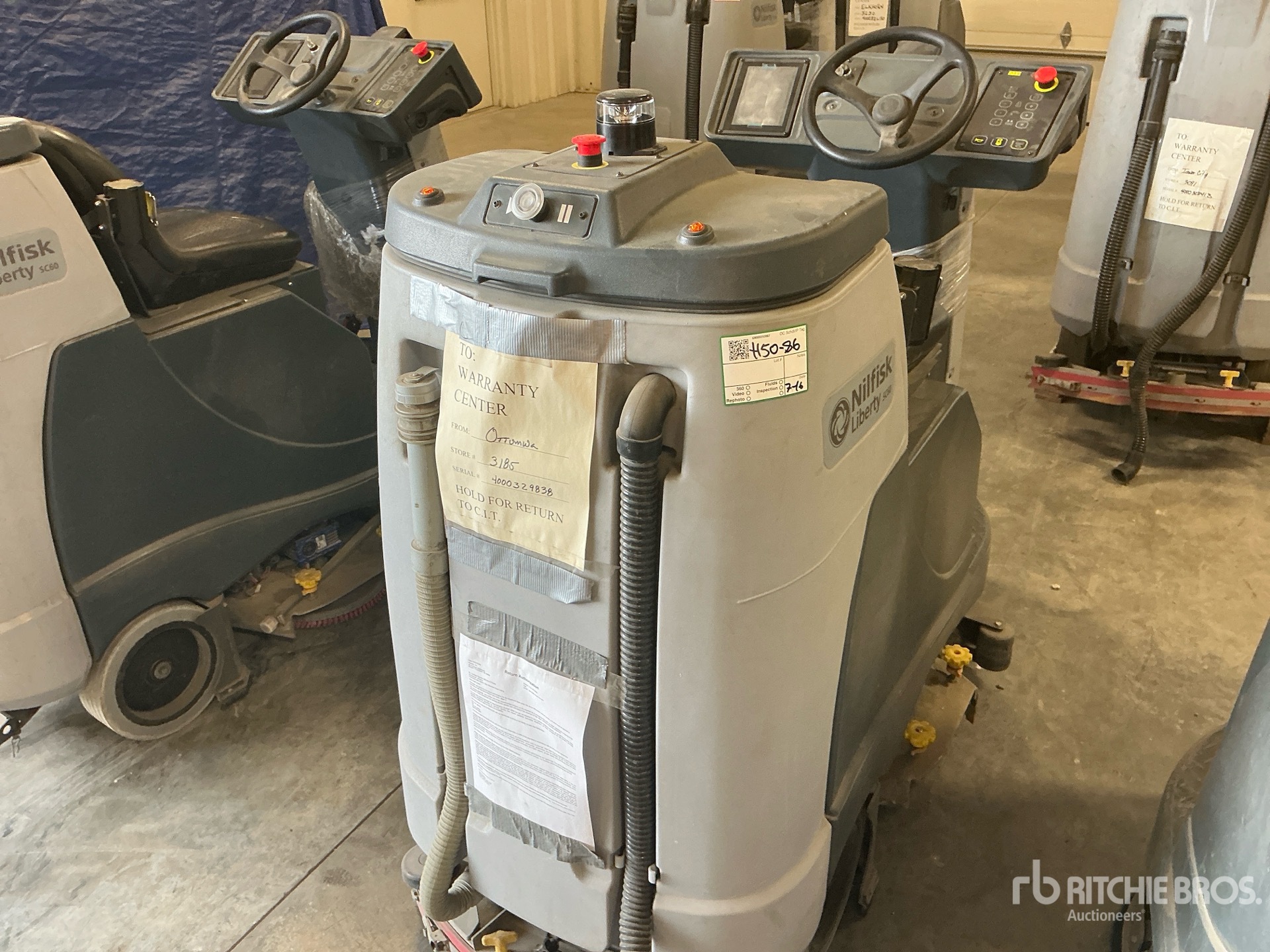 2022 Nilfisk Liberty SC60 X71D Ride-On Electric Floor Scrubber