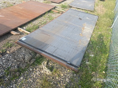 Quantity of (2) 2025 Kit Containers 5 ft x 12 ft 3/4 inch thick Placas de acero