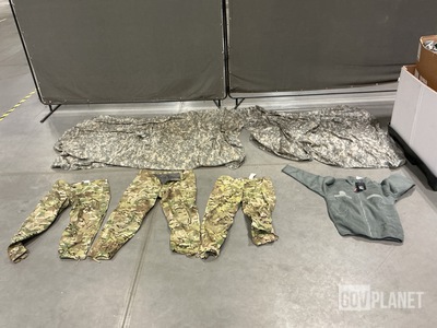 (79) Pairs of Trousers, (25) Ponchos, (3) Liners & (2) Pairs of Gloves