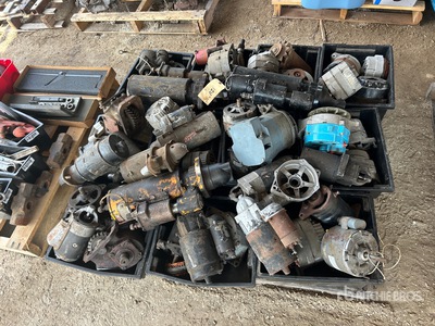 Quantity of Starter, PTO & Alternator