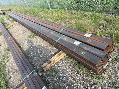 Quantity of (8) 2025 Kit Containers Steel 24' X 4" X 2" Pipe