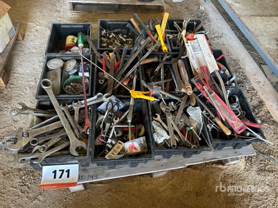 Wrenches, Knife, Gauges, Sockets, Hammers, Pry Bar