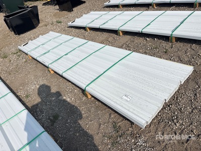 Quantity of 2025 Kit Containers Steel R Panel 12' X 3'