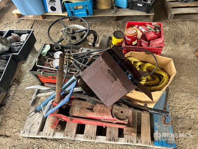 Garage Jack, Rope, Tool Box, Steering Wheel, Grease & Tractor Seal