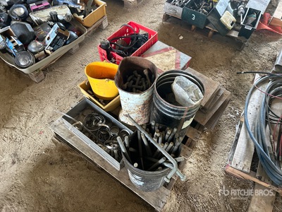 L-Bolts, Hose Clamps, Hex Head Bolt & Washers, Steel Plate, Hydraulic Connection Components