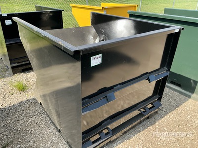 2025 Kit Containers 2YFT-SST 2 cyd スキッドステア ダンプ ホッパー (Unused)