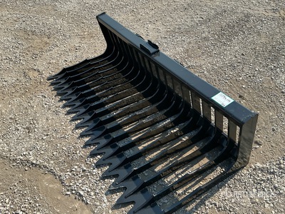 2025 Kit Containers QT-SB-L76-V3 76 in Skid Steer Bucket (Unused)