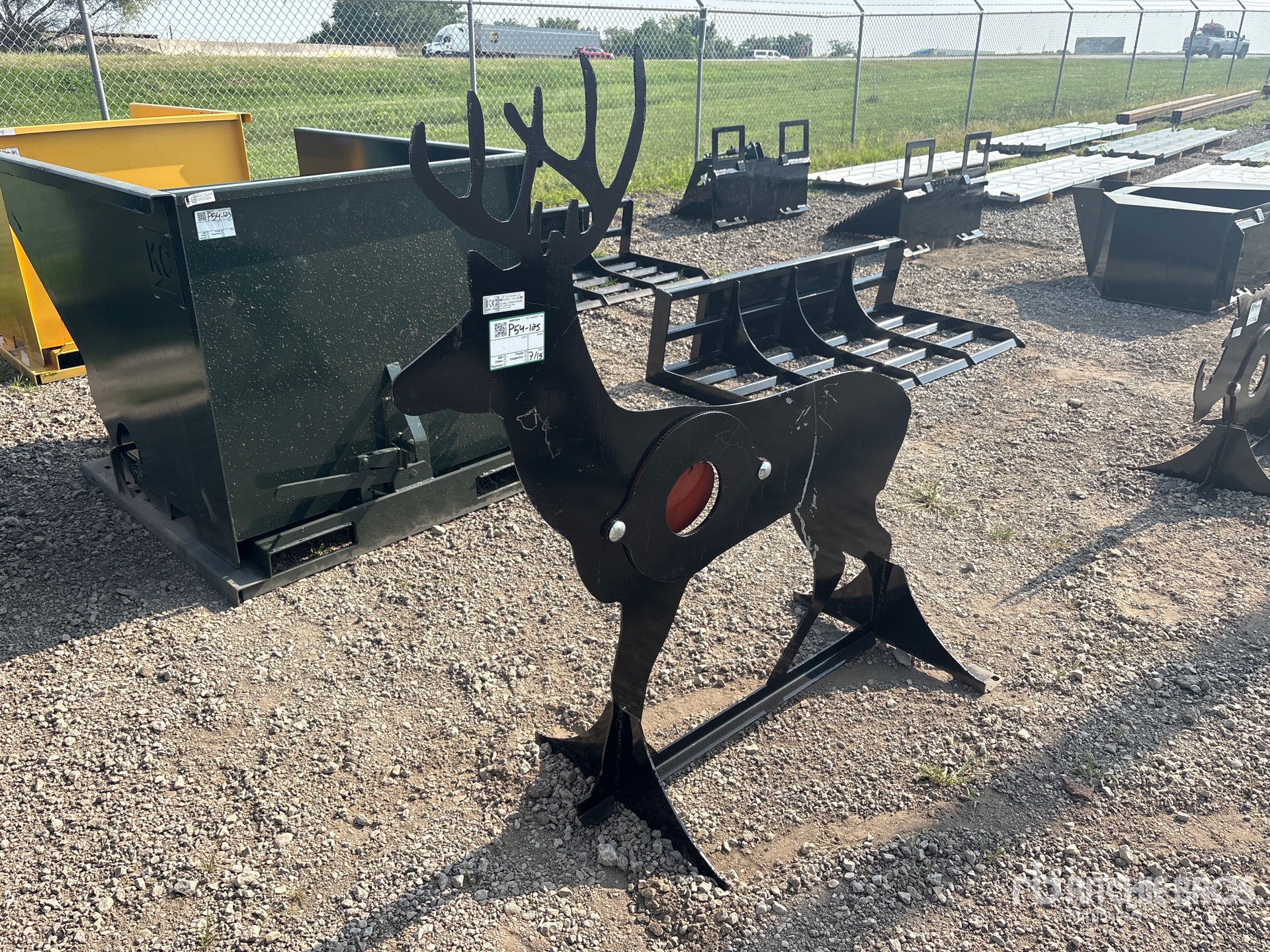 2025 Kit Containers AR500ATDEER Shooting Target