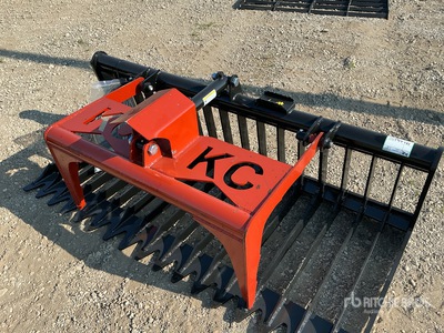 2025 Kit Containers QT-SG-S76-V3 76 in Skeleton Skid Steer Grapple (Unused)