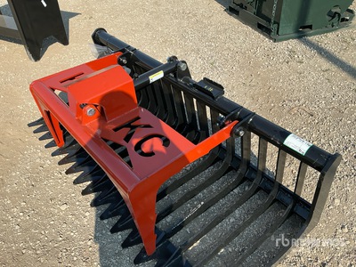 2025 Kit Containers QT-SG-S76-V3 76 in Skeleton Skid Steer Grapple (Unused)