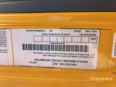 2019 International 4300 Van Truck