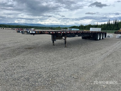 2009 Doepker 53 ft Tri/A Flatbed Trailer