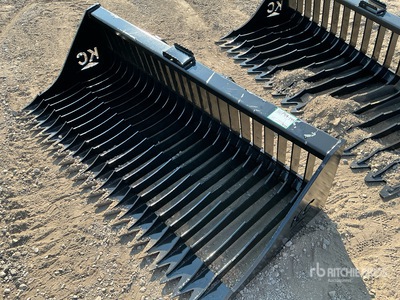 2025 Kit Containers QT-SB-H72-F 72 in Skid Steer Bucket (Unused)