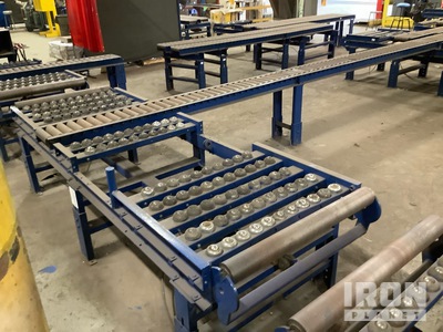 Versa Ball Transfer Conveyor w/ Roller Conveyor