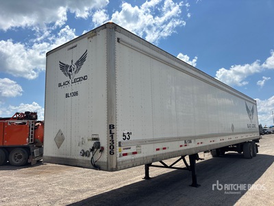 2013 Manac 53 ft x 102 in T/A Van Trailer