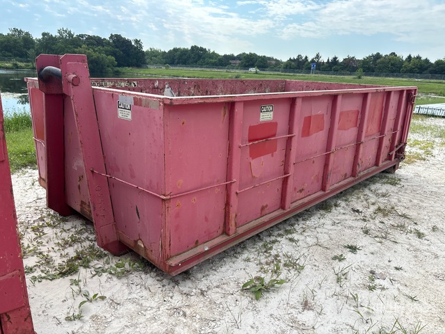 15 ft Roll-Off Container