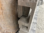 Undercarriage with Left Track Tensioner