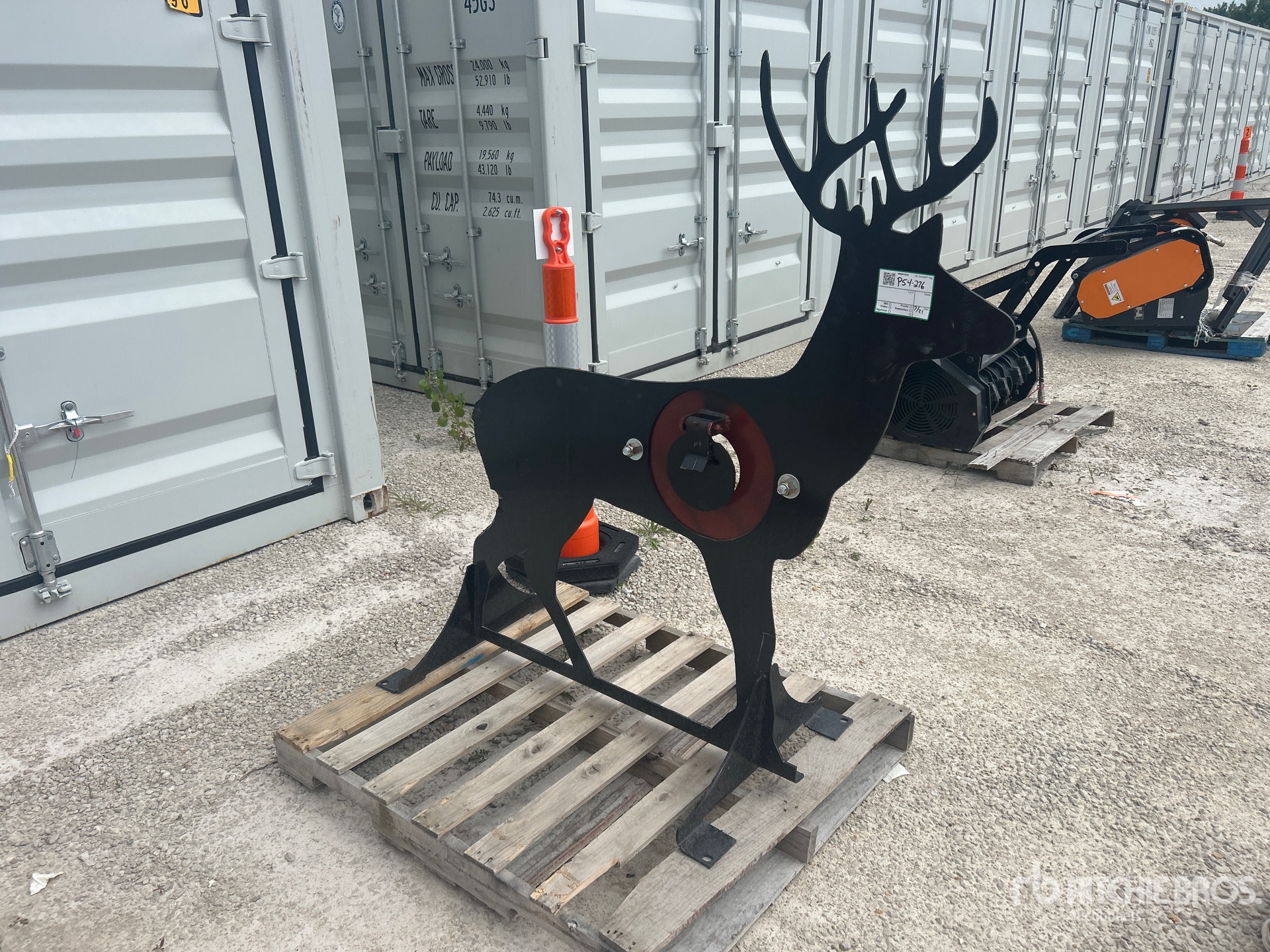 2025 Kit Containers AR500ATDEER Shooting Target