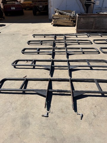 Lot of 5- Humvee Brush Guards Ship Dims- 96x26x48 200lbs