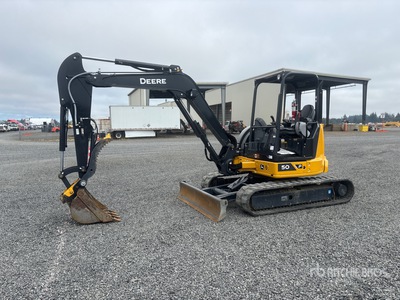 2025 John Deere 50 P-Tier Minikoparka