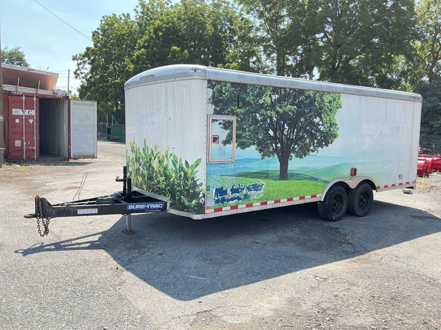 2017 Novea STRLP10220TA-100 20 ft T/A Enclosed Trailer