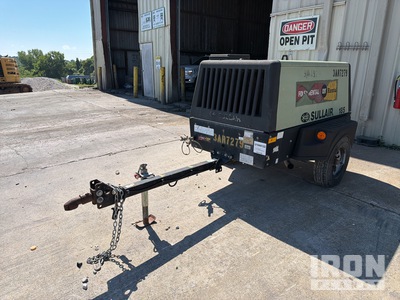 2013 Sullair 185DPQ CAi4 EPA 185 cfm Mobile Air Compressor