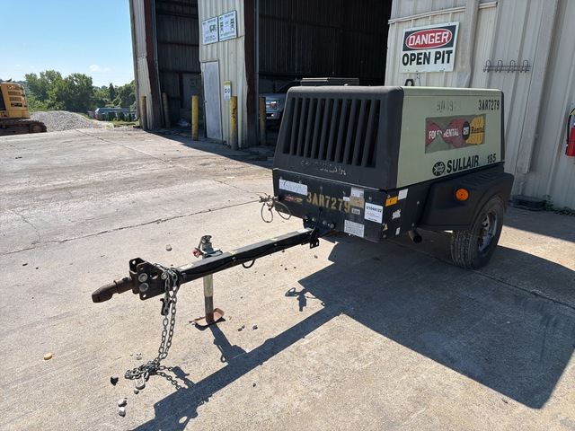 2013 Sullair 185DPQ CAi4 EPA 185 cfm Mobile Air Compressor