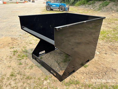 2025 Kit Containers 2YFT-SST 2Cuyd Skid Steer Dump Hopper (Unused)