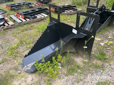 2025 Kit Containers QT-TS-40 41 in Skid Steer Stump Bucket (Unused)