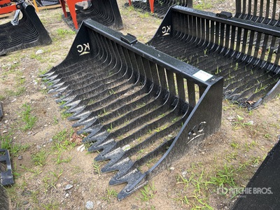 2025 Kit Containers QT-SB-H76-V3 71 in Skeleton スキッドステア用バケット (Unused)