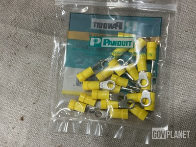 (75) Panduit PV10-10R-E Ring Terminals