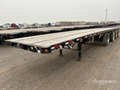 2010 Manac 48 ft Quad/A フラットベッドトレーラー
