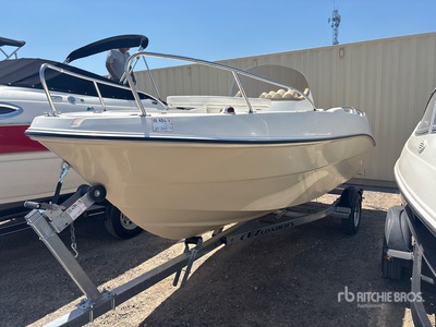 16 ft Manufacturing Shell Sample 1 Bowrider Boat w/ Trailer