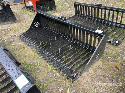 2025 Kit Containers QT-SB-L76-V3 71 in Skeleton Skid Steer Bucket (Unused)