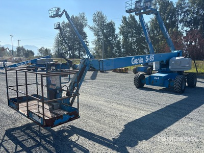 2008 Genie S-85D 4WD Diesel Telescopic Boom Lift