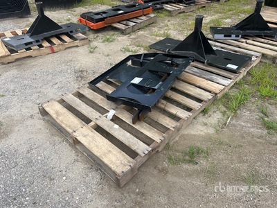 2025 Kit Containers MUFF-36-36 36 in Skid Steer Forks (Unused)