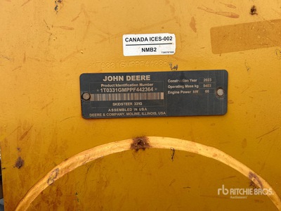 2023 John Deere 331G Two-Speed Compact Track Loader