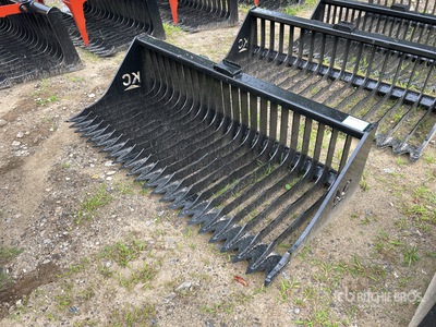 2025 Kit Containers QT-SB-L76-V3 71 in Skeleton スキッドステア用バケット